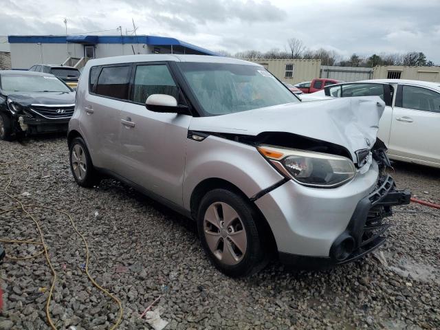 KNDJN2A20E7721483 - 2014 KIA SOUL SILVER photo 4