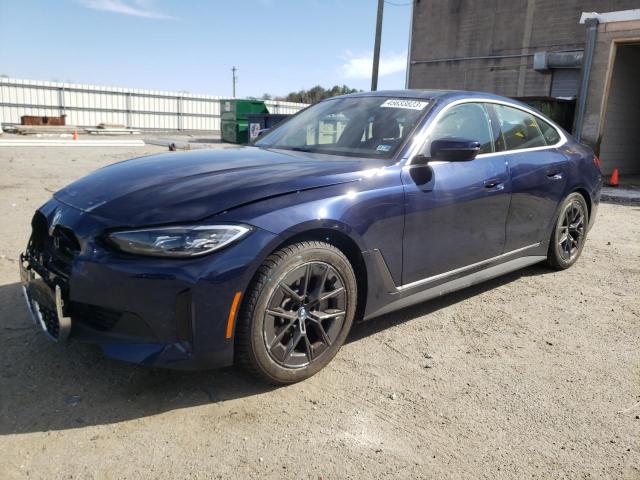 WBY73AW00NFN22469 - 2022 BMW I4 EDRIVE4 蓝色 照片 1