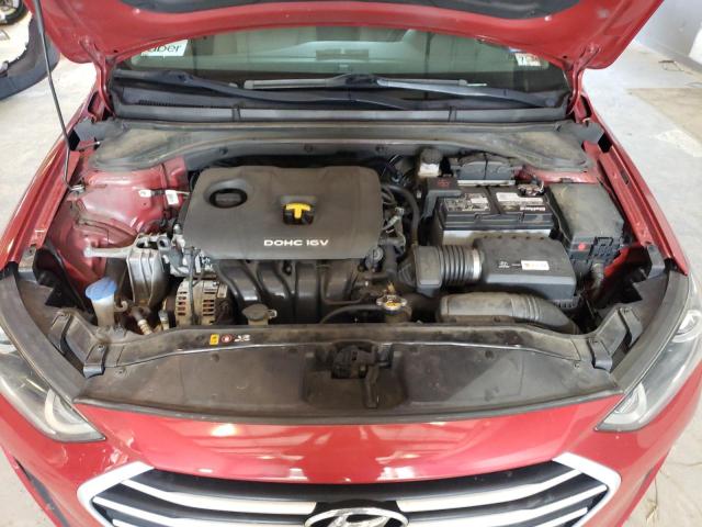 5NPD84LF5JH393807 - 2018 HYUNDAI ELANTRA SEL RED photo 11