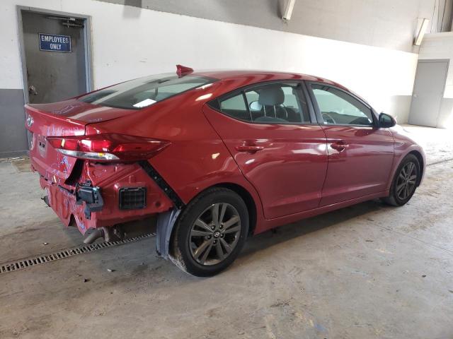 5NPD84LF5JH393807 - 2018 HYUNDAI ELANTRA SEL RED photo 3