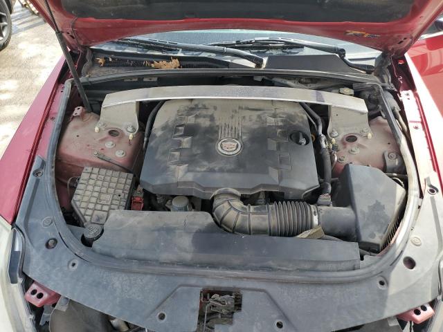 1G6DC5EY4B0140496 - 2011 CADILLAC CTS MAROON photo 11