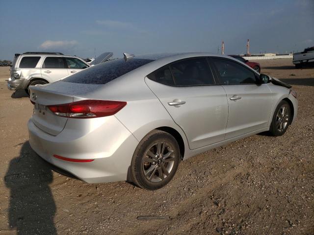 5NPD84LF0JH249386 - 2018 HYUNDAI ELANTRA SEL SILVER photo 3