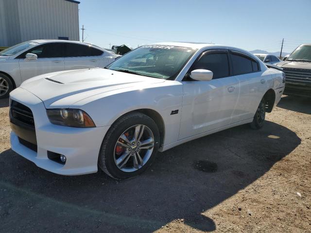 2C3CDXDT1EH303665 - 2014 DODGE CHARGER R/T WHITE photo 1