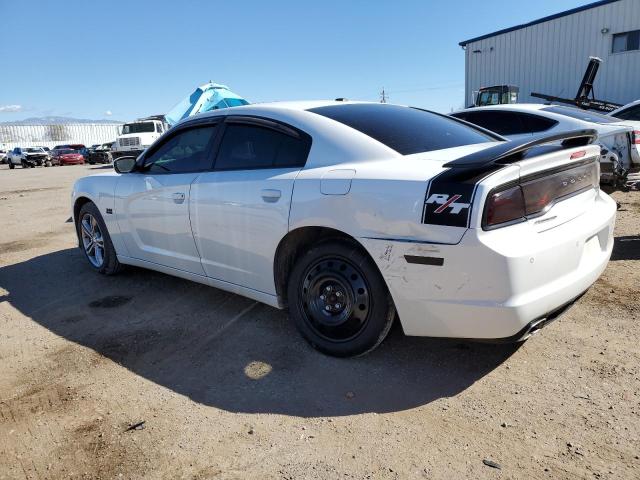 2C3CDXDT1EH303665 - 2014 DODGE CHARGER R/T WHITE photo 2