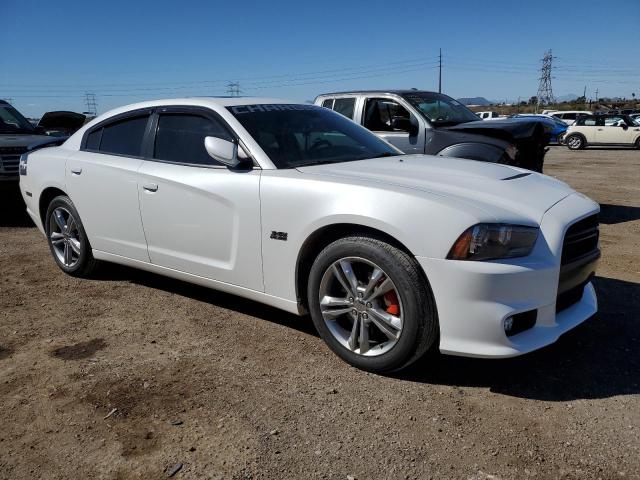 2C3CDXDT1EH303665 - 2014 DODGE CHARGER R/T WHITE photo 4