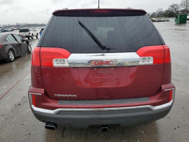 2GKALNEK9H6128828 - 2017 GMC TERRAIN SLE MAROON photo 6