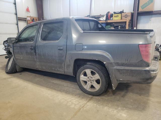 5FPYK1F54AB502476 - 2010 HONDA RIDGELINE RTL GRAY photo 2