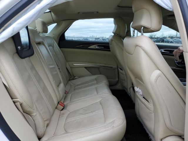 3LN6L2JK6ER820020 - 2014 LINCOLN MKZ WHITE photo 10