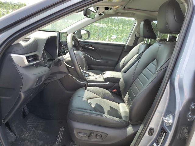 5TDGZRAH9NS130313 - 2022 TOYOTA HIGHLANDER XLE 蓝色 照片 7