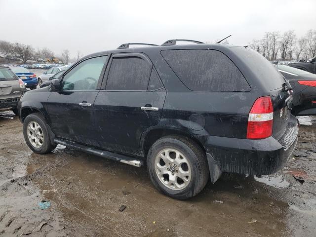 2HNYD18602H514333 - 2002 ACURA MDX TOURING BLACK photo 2