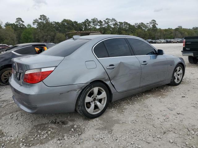 WBANE53577CY08248 - 2007 BMW 525 I SILVER photo 3