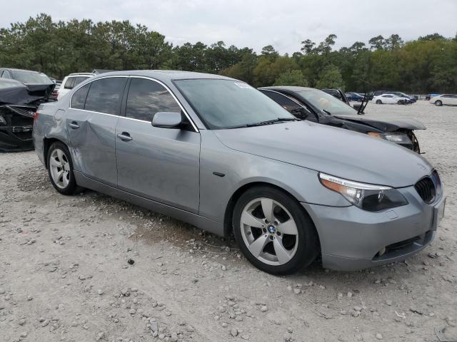 WBANE53577CY08248 - 2007 BMW 525 I SILVER photo 4