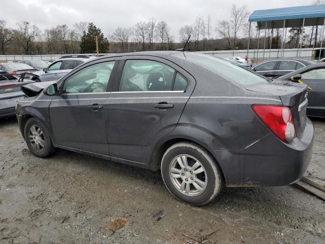 1G1JC5SH4E4157552 - 2014 CHEVROLET SONIC LT GRAY photo 2