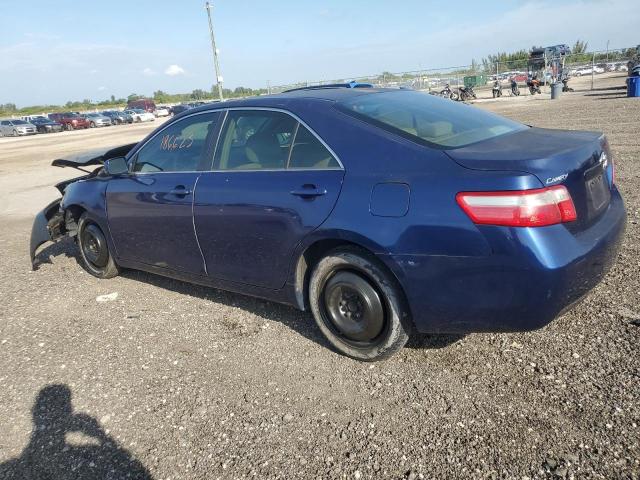 4T1BE46K07U008348 - 2007 TOYOTA CAMRY CE BLUE photo 2