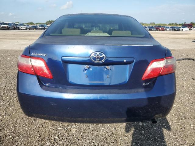 4T1BE46K07U008348 - 2007 TOYOTA CAMRY CE BLUE photo 6