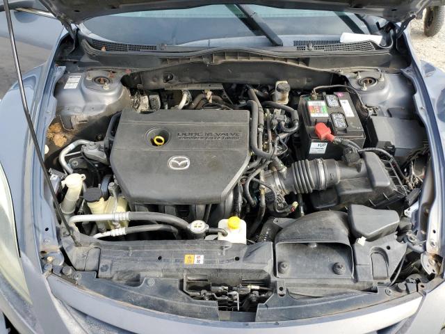 1YVHZ8BH2B5M20207 - 2011 MAZDA 6 I GRAY photo 11