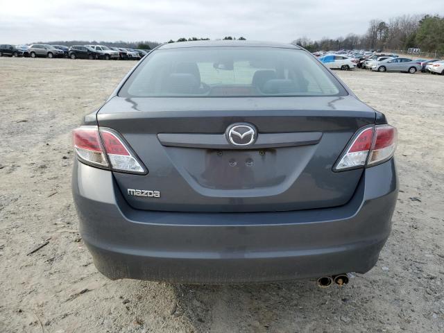 1YVHZ8BH2B5M20207 - 2011 MAZDA 6 I GRAY photo 6