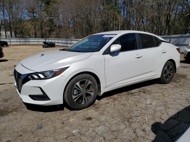 3N1AB8CV0PY319096 - 2023 NISSAN SENTRA SV WHITE photo 1