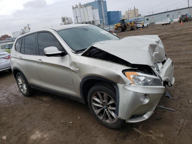 5UXWX9C5XE0D31761 - 2014 BMW X3 XDRIVE28I SILVER photo 4