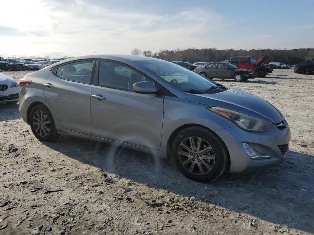 KMHDH4AE6EU149553 - 2014 HYUNDAI ELANTRA SE SILVER photo 4