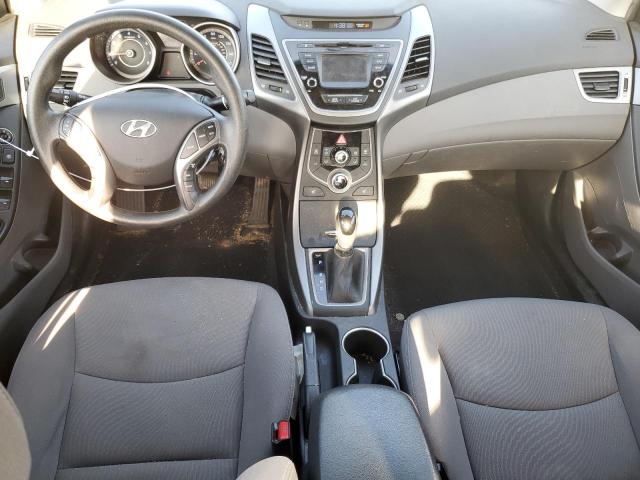 KMHDH4AE6EU149553 - 2014 HYUNDAI ELANTRA SE SILVER photo 8