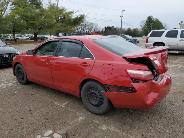 4T1BE46K67U032265 - 2007 TOYOTA CAMRY CE RED photo 2