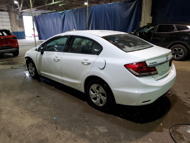 19XFB2F50EE003966 - 2014 HONDA CIVIC LX WHITE photo 2