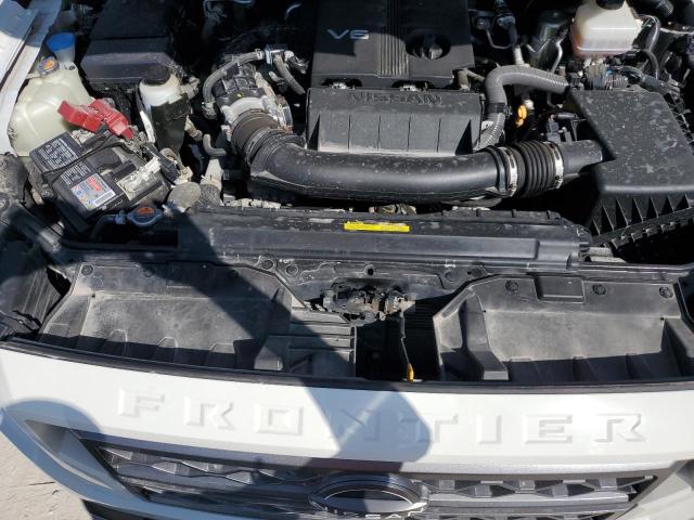 1N6ED1EJ2NN651171 - 2022 NISSAN FRONTIER S WHITE photo 11