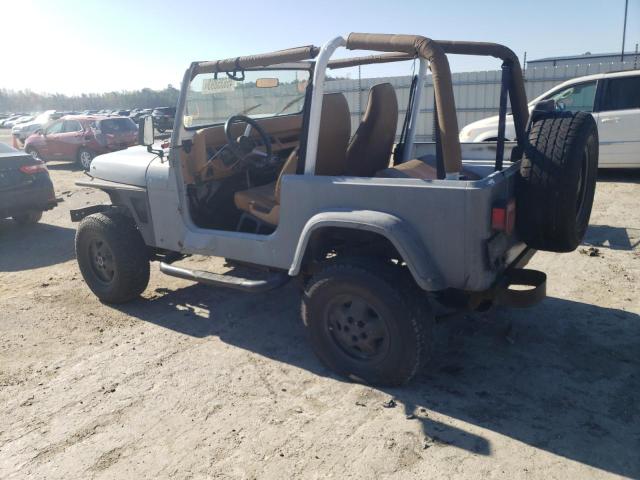 1J4FY19P1SP230689 - 1995 JEEP WRANGLER / S GRAY photo 2