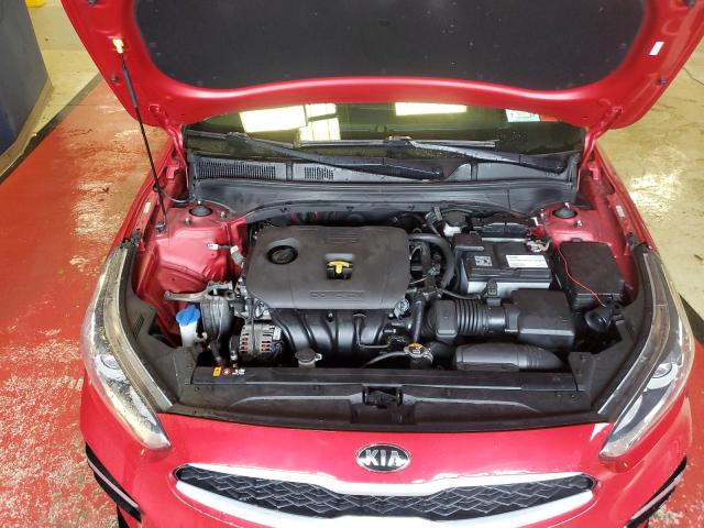 3KPF24AD5ME284770 - 2021 KIA FORTE FE RED photo 11