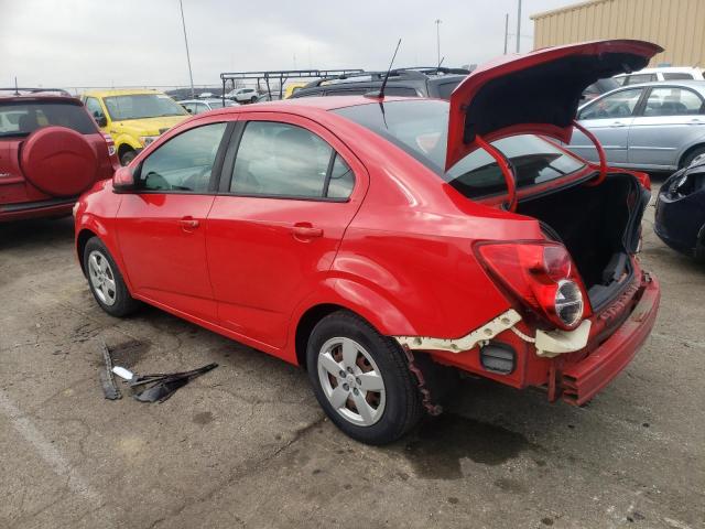 1G1JA5SH5E4224455 - 2014 CHEVROLET SONIC LS 红色 照片 2