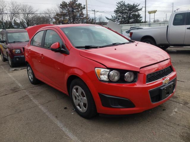 1G1JA5SH5E4224455 - 2014 CHEVROLET SONIC LS 红色 照片 4