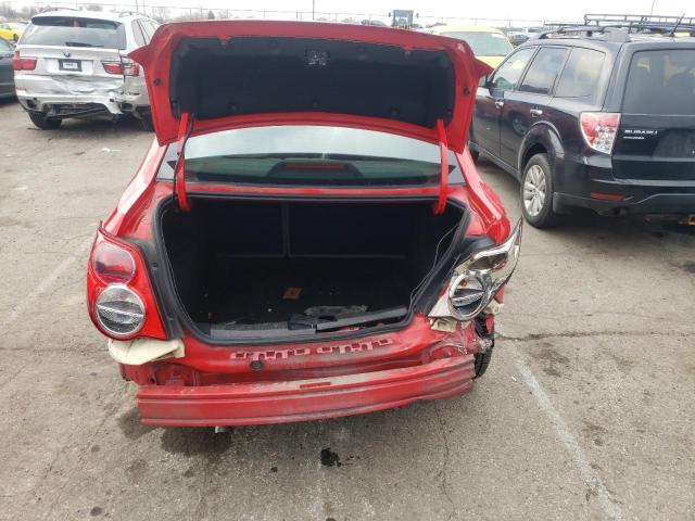 1G1JA5SH5E4224455 - 2014 CHEVROLET SONIC LS 红色 照片 6