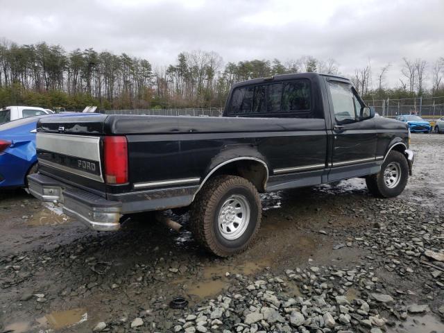 1FTEF15Y6NLA83190 - 1992 FORD F150 BLACK photo 3