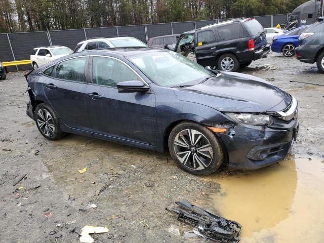 2HGFC1F73HH648341 - 2017 HONDA CIVIC EXL 蓝色 照片 4