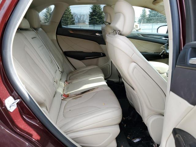 5LMCJ3D95KUL03381 - 2019 LINCOLN MKC RESERVE ბურგუნდია ფოტო 11