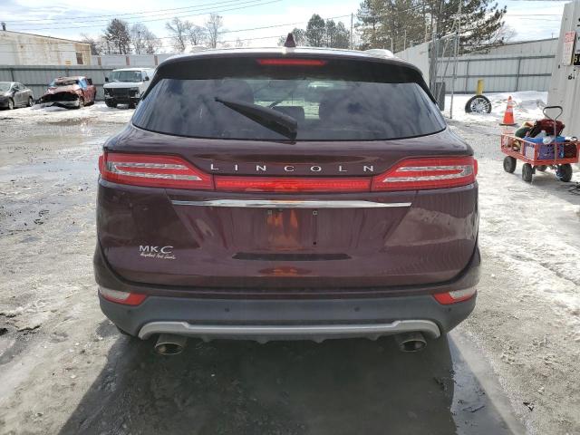 5LMCJ3D95KUL03381 - 2019 LINCOLN MKC RESERVE ბურგუნდია ფოტო 6