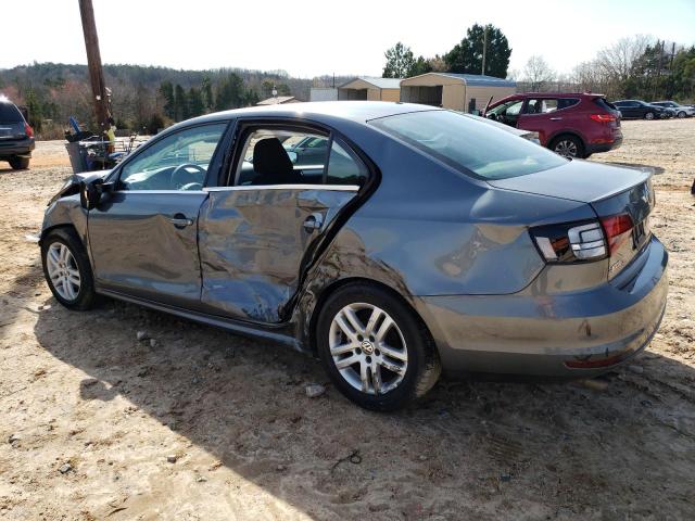 3VW167AJ3HM200542 - 2017 VOLKSWAGEN JETTA S GRAY photo 2