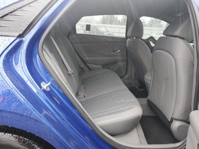 5NPLM4AG8NH081781 - 2022 HYUNDAI ELANTRA SEL BLUE photo 10