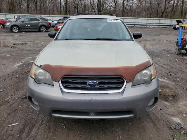 4S4BP61C256362041 - 2005 SUBARU LEGACY OUTBACK 2.5I TAN photo 5