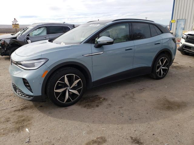 1V2VMPE85PC017787 - 2023 VOLKSWAGEN ID.4 PRO S ტურკოუსი ფოტო 1