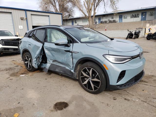 1V2VMPE85PC017787 - 2023 VOLKSWAGEN ID.4 PRO S ტურკოუსი ფოტო 4