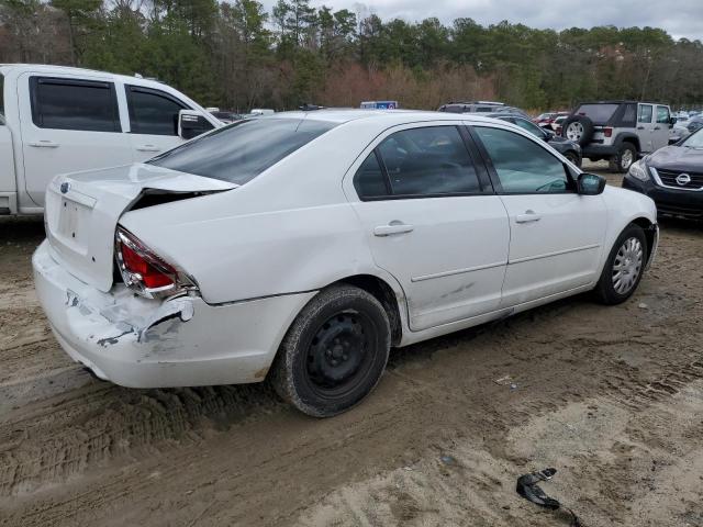 3FAHP06Z77R239839 - 2007 FORD FUSION S WHITE photo 3