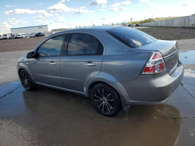 KL1TD56648B067492 - 2008 CHEVROLET AVEO BASE SILVER photo 2