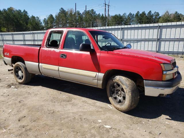 1GCEK19T64Z105808 - 2004 CHEVROLET SILVERADO K1500 RED photo 4