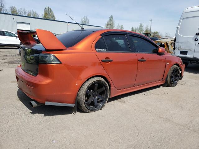 JA3AU86W39U017771 - 2009 MITSUBISHI LANCER GTS ORANGE photo 3