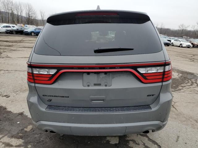 1C4RDJDG1NC134191 - 2022 DODGE DURANGO GT SILVER photo 6