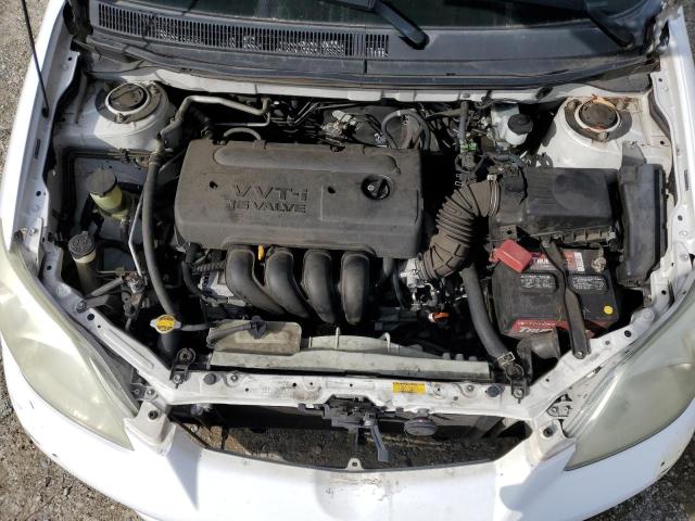 2T1KR32E45C353167 - 2005 TOYOTA COROLLA MA XR WHITE photo 11