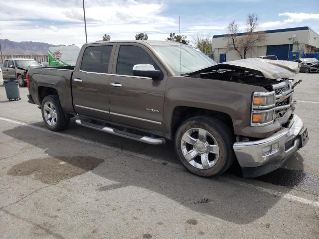 3GCPCSEC9FG508220 - 2015 CHEVROLET SILVERADO C1500 LTZ BROWN photo 4