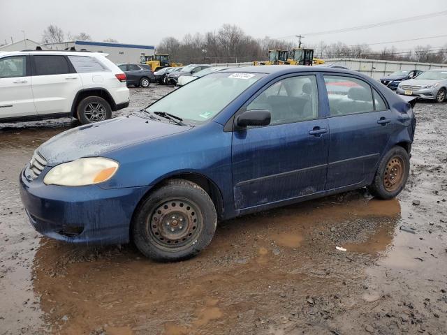 1NXBR32EX3Z061552 - 2003 TOYOTA COROLLA CE BLUE photo 1